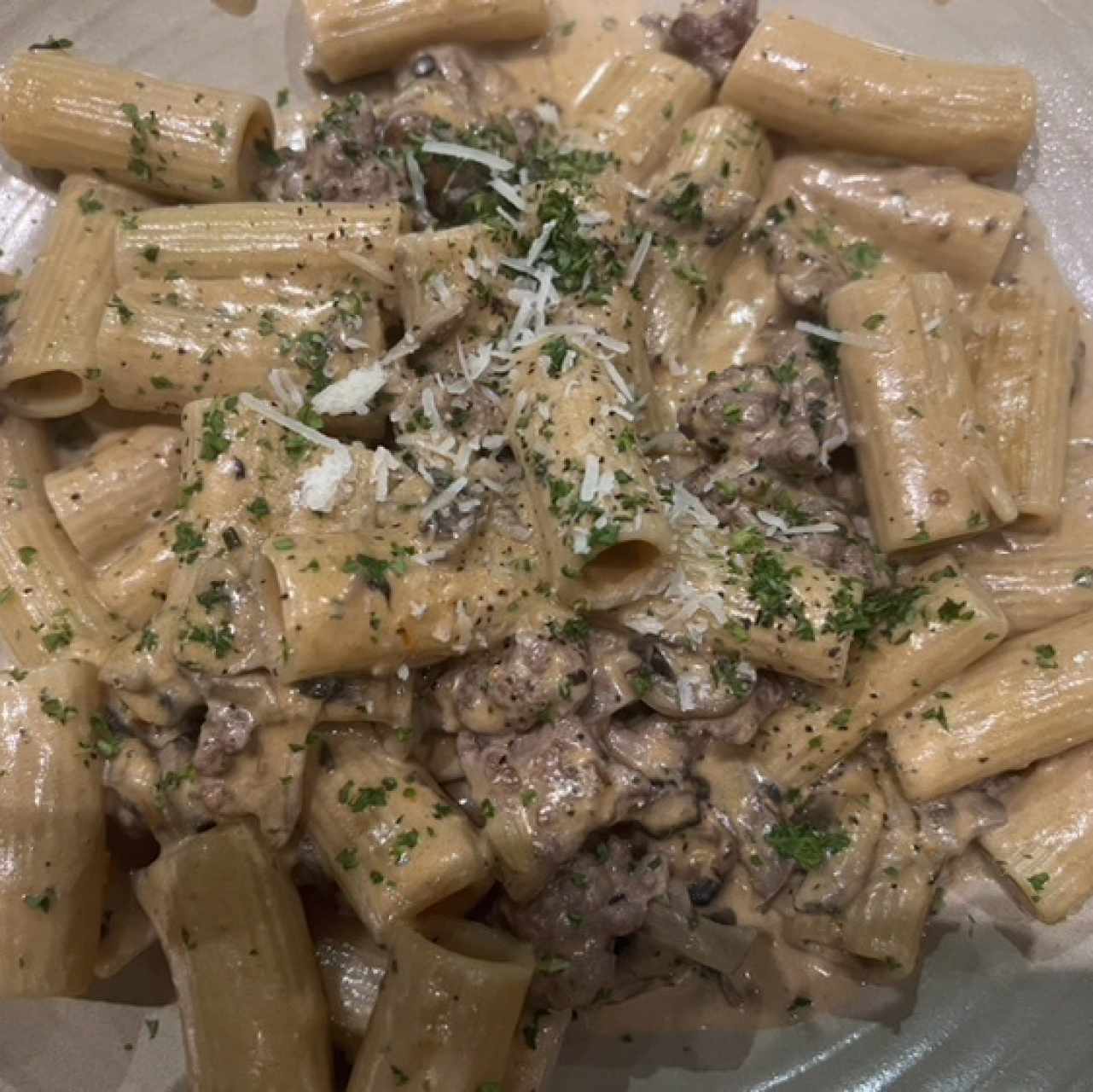 Pasta Tradizionale - Rigatoni Alla Boscaiolla