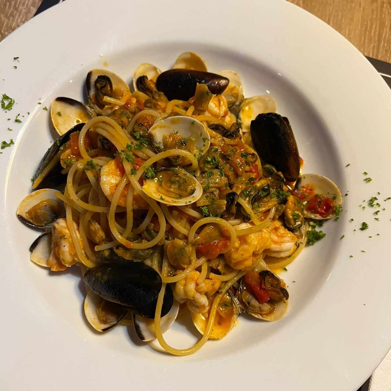 Pasta Tradizionale - Spaghettone Alla Pescatora