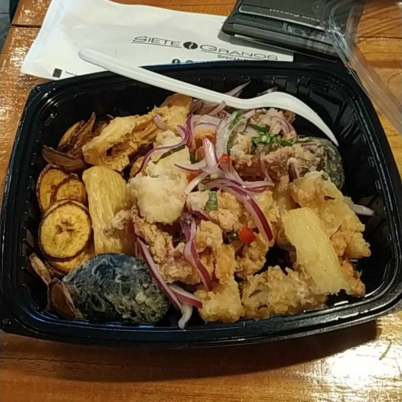 Wok - Jalea de mariscos