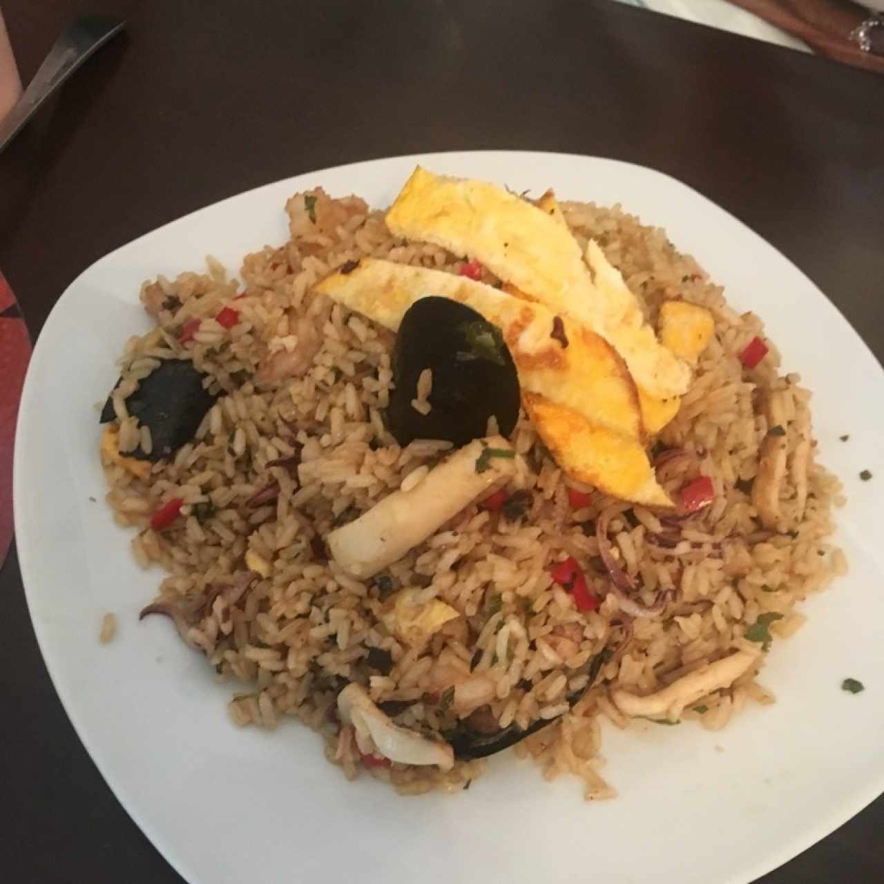 arroz chaufa de marisco