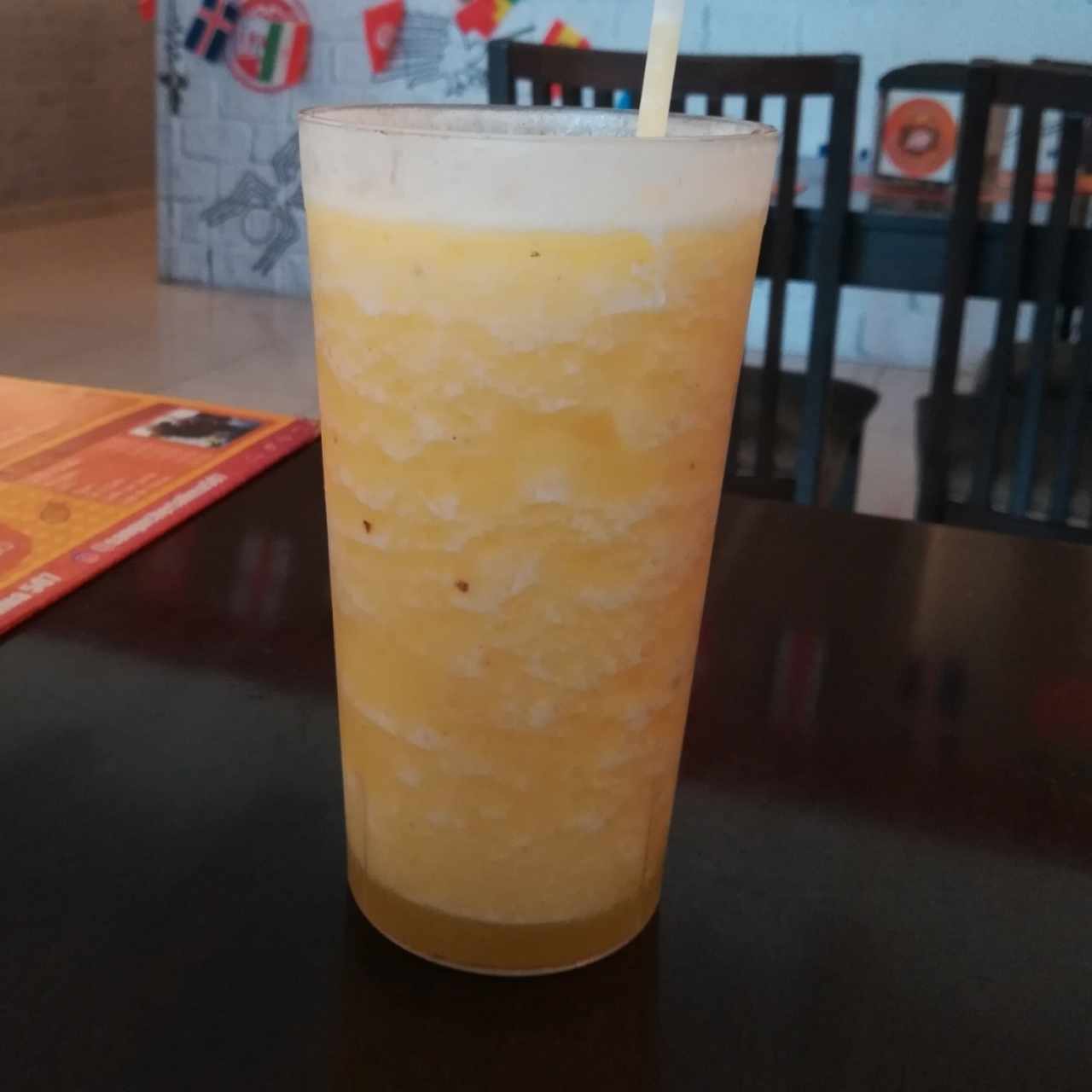 Batido natural de piña