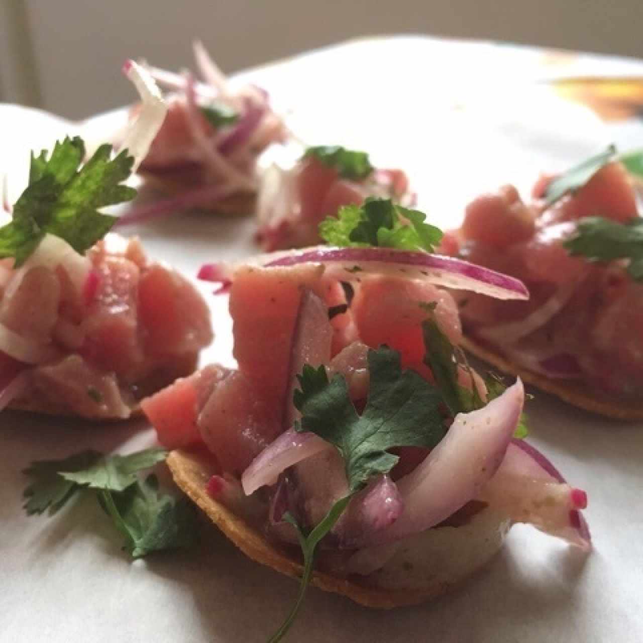 Tostada de tuna