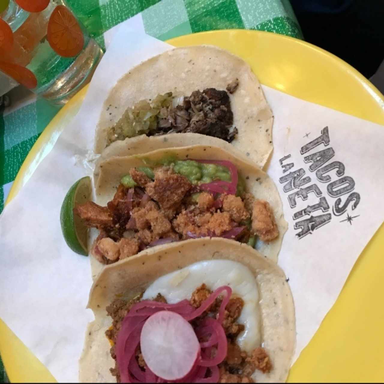 Cochinita Pibil, Calamar y Carnitas