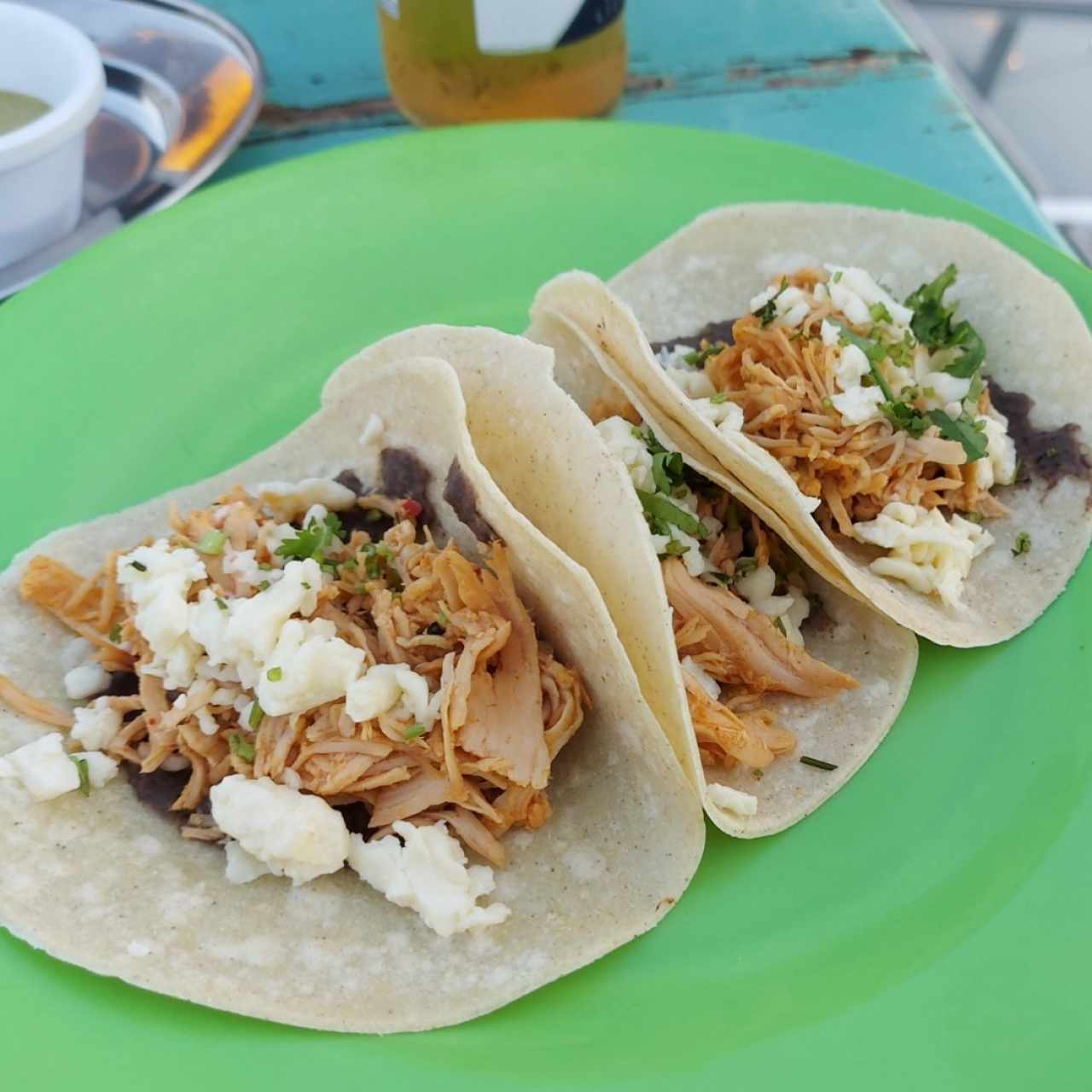 tacos de pollo