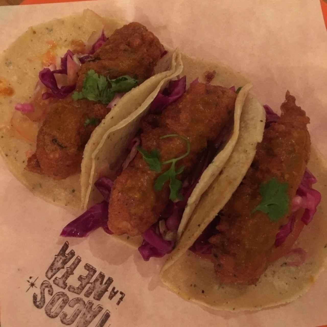 tacos de pescado