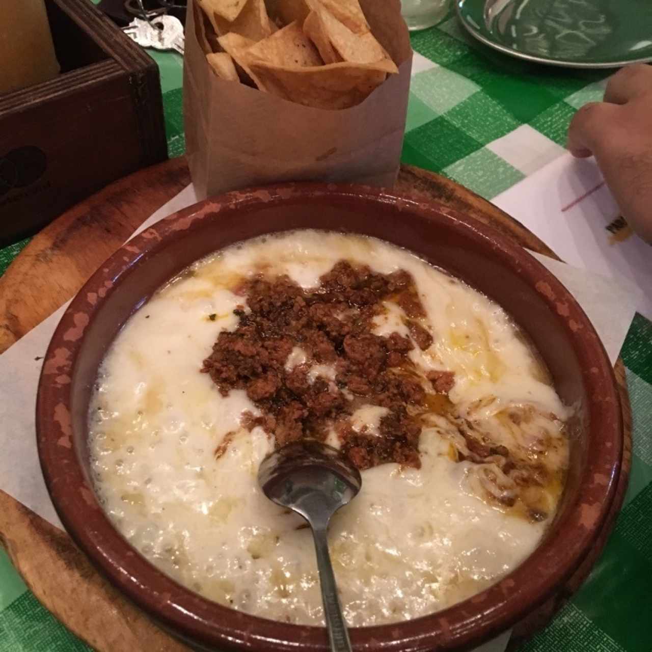 Queso fundido