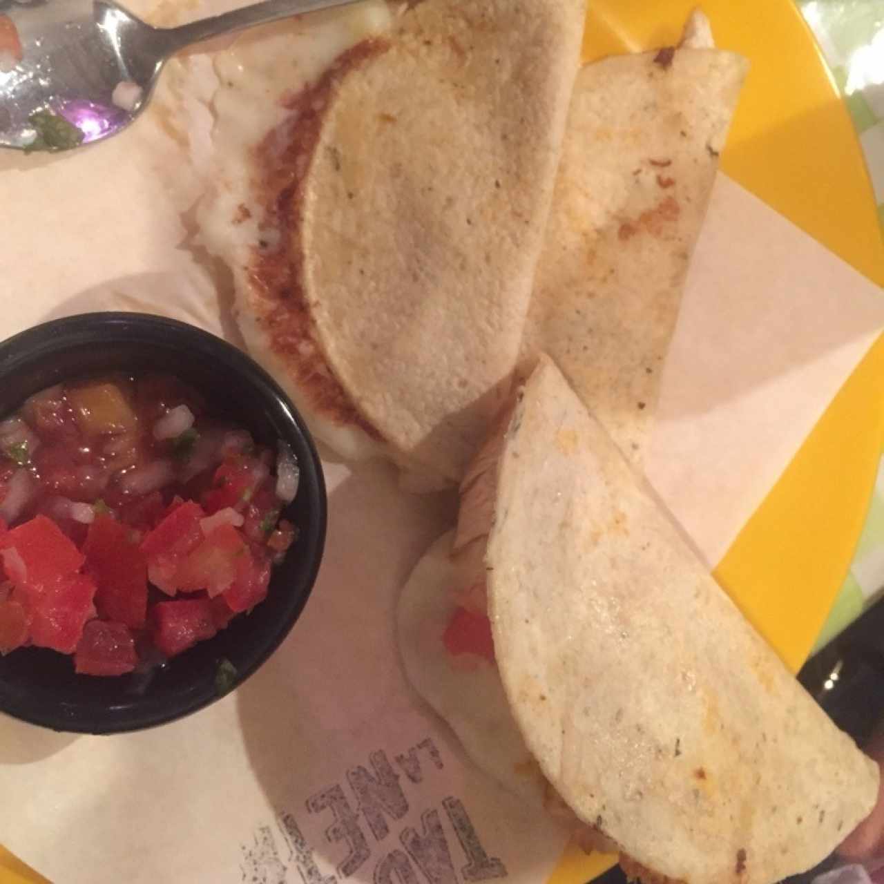 quesadillas