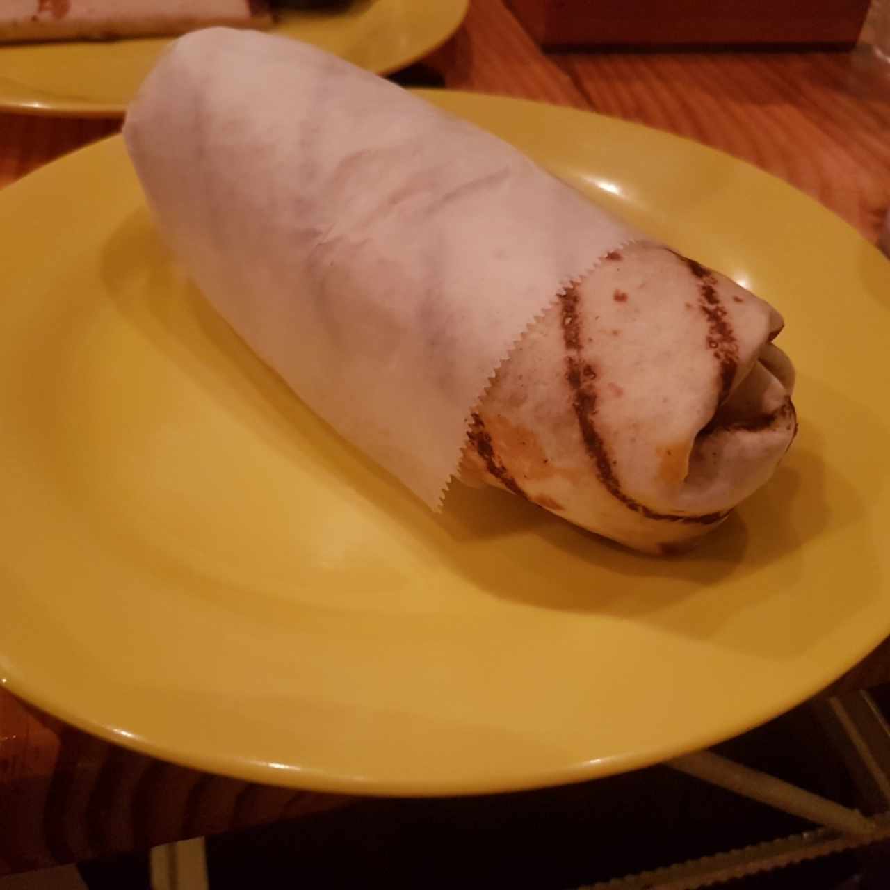 burrito de pollo