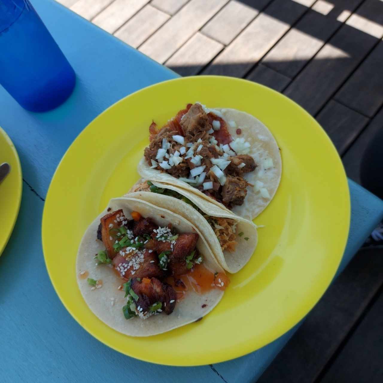 4 TACOS POR $10 - Pollo