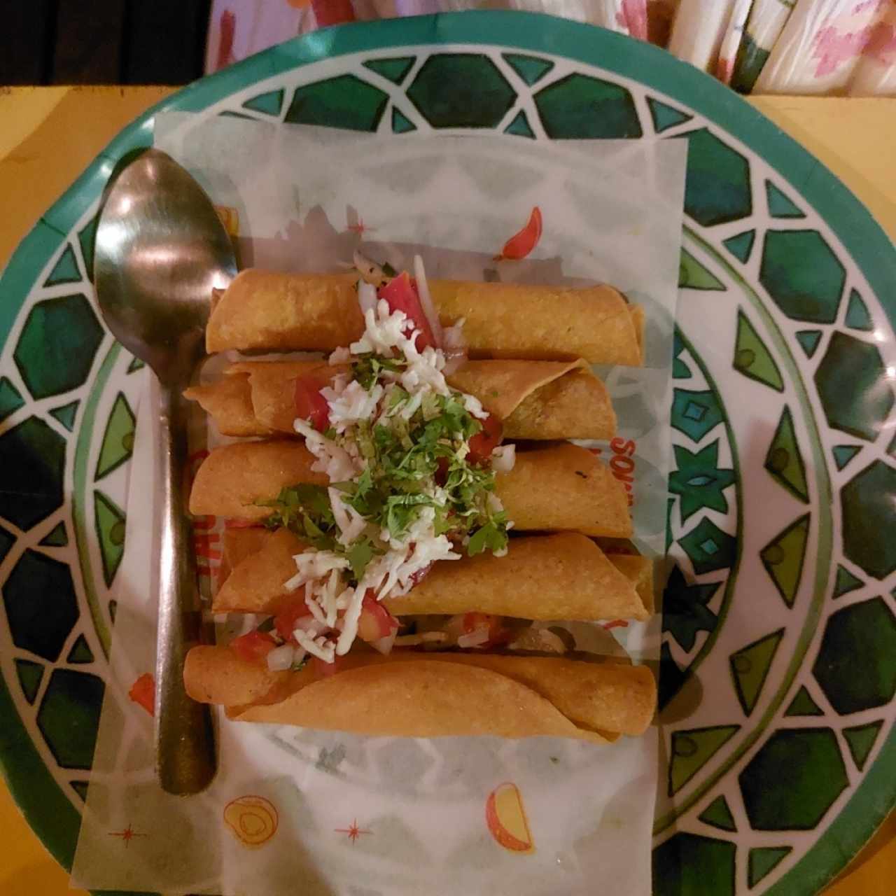 Flautas de Pollo (5 unidades)