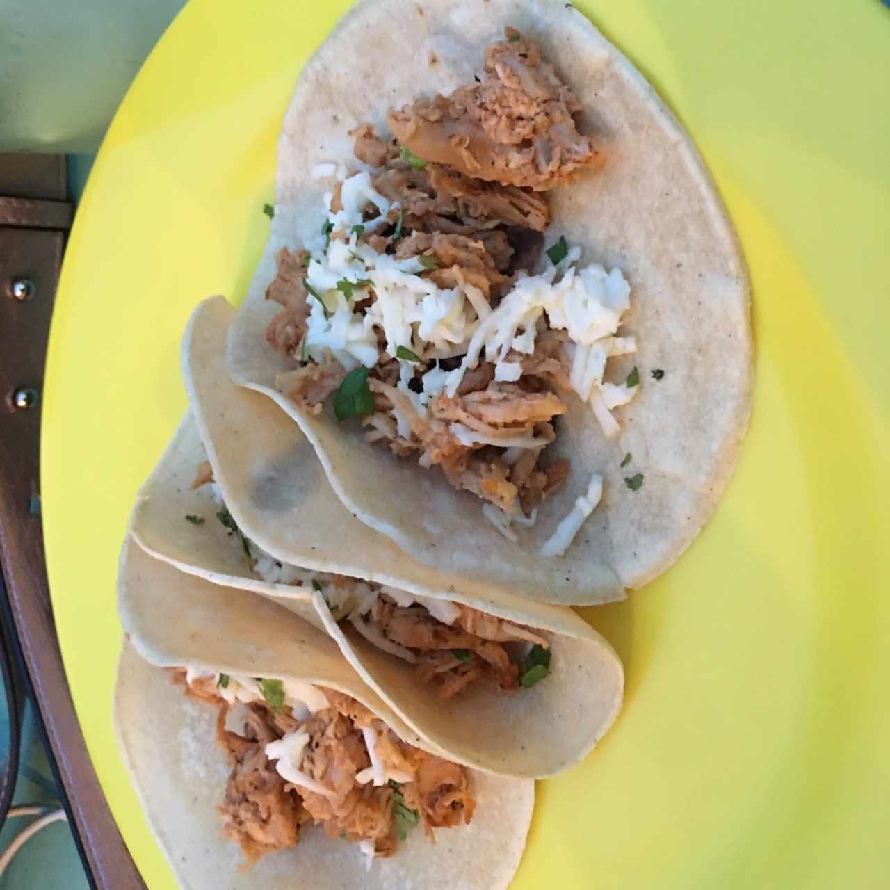 taco de pollo pistolero