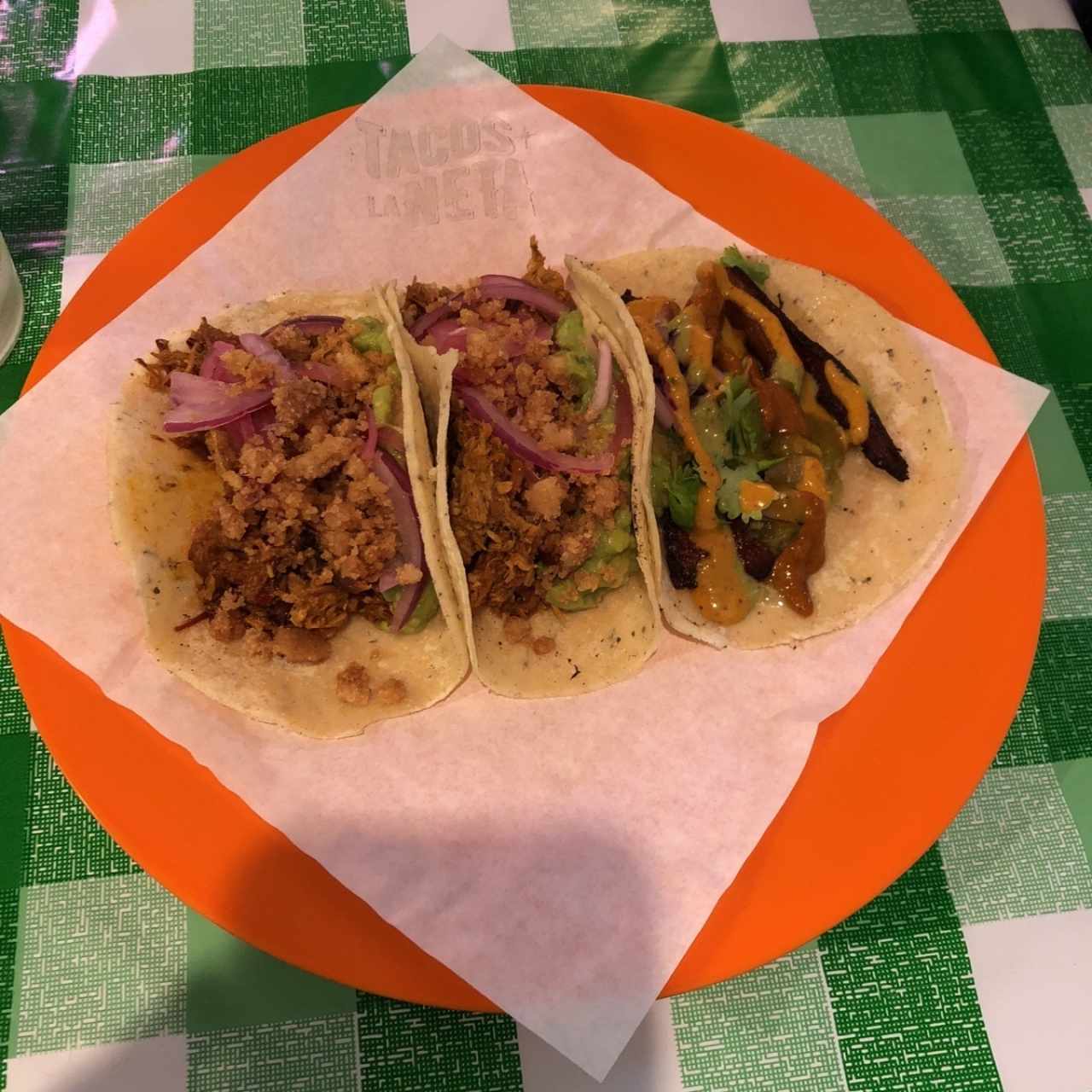 tacos de panza y pibil 