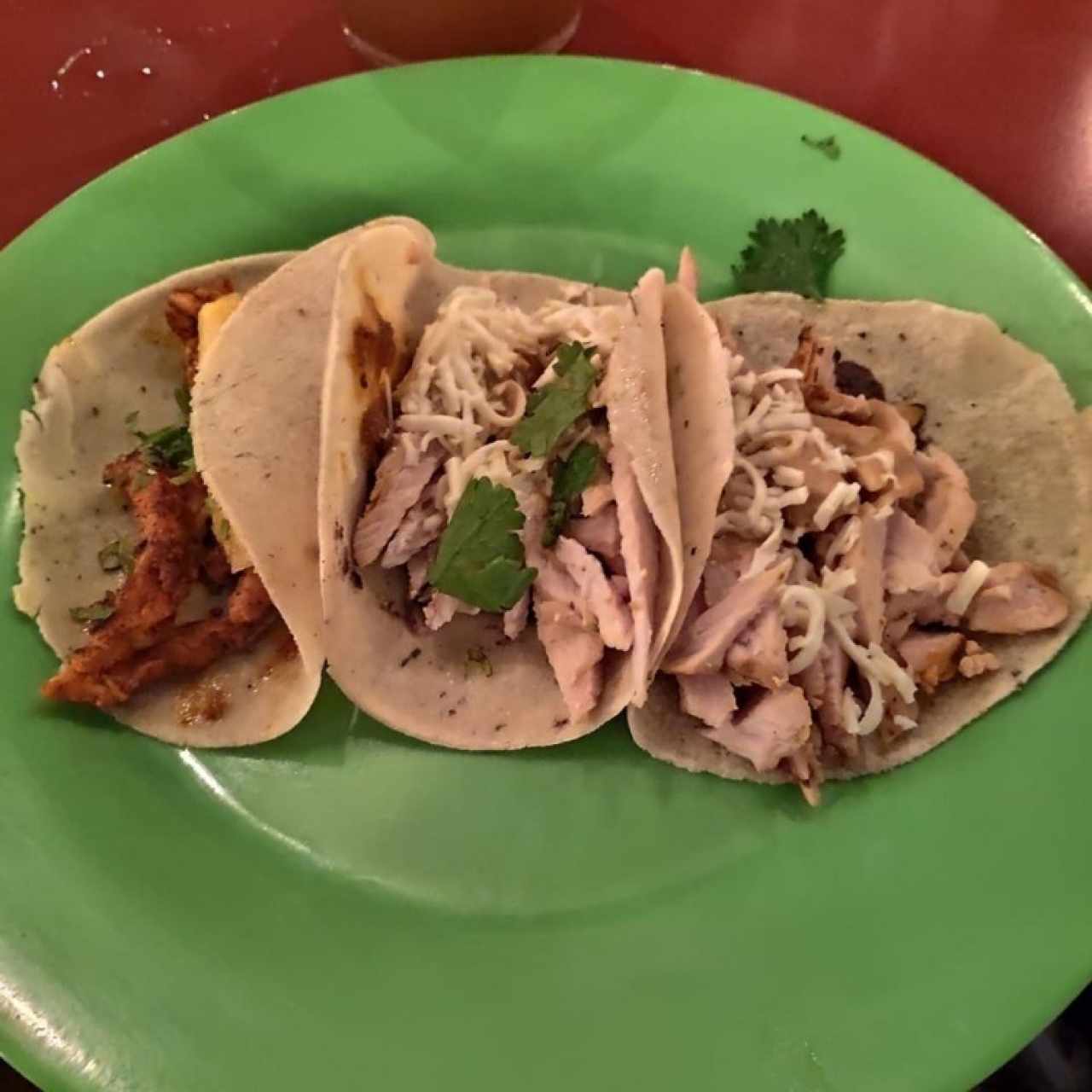 trio de tacos