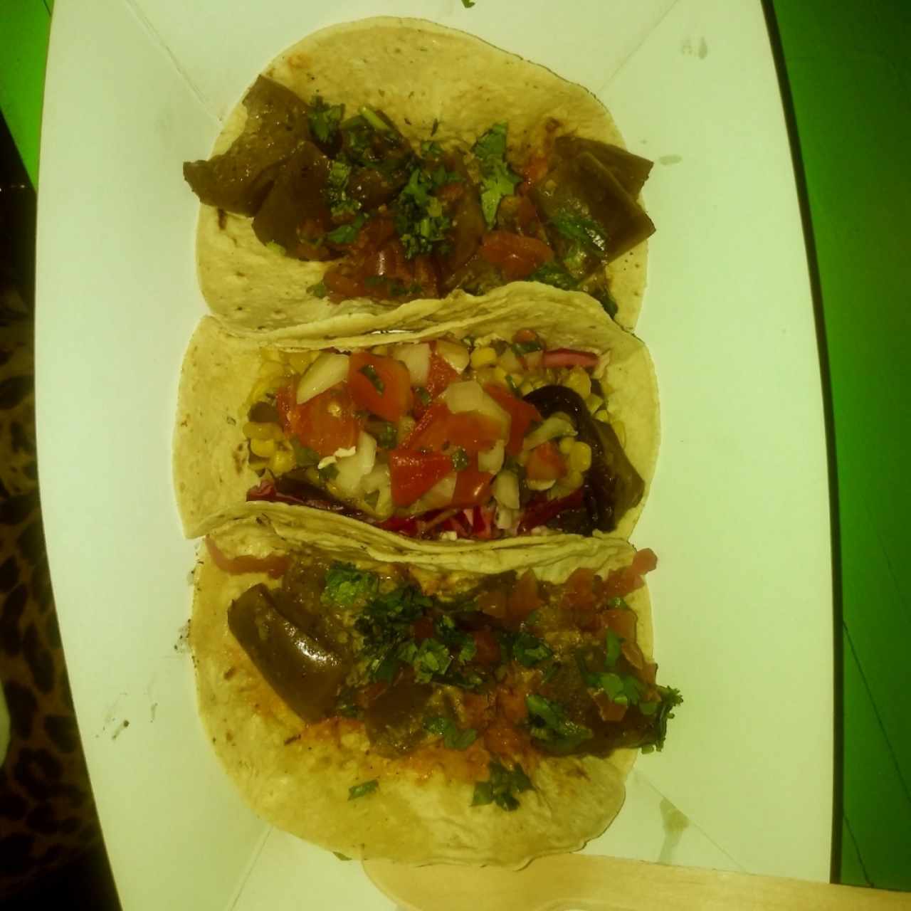 4 TACOS POR $10 - Vegetariano