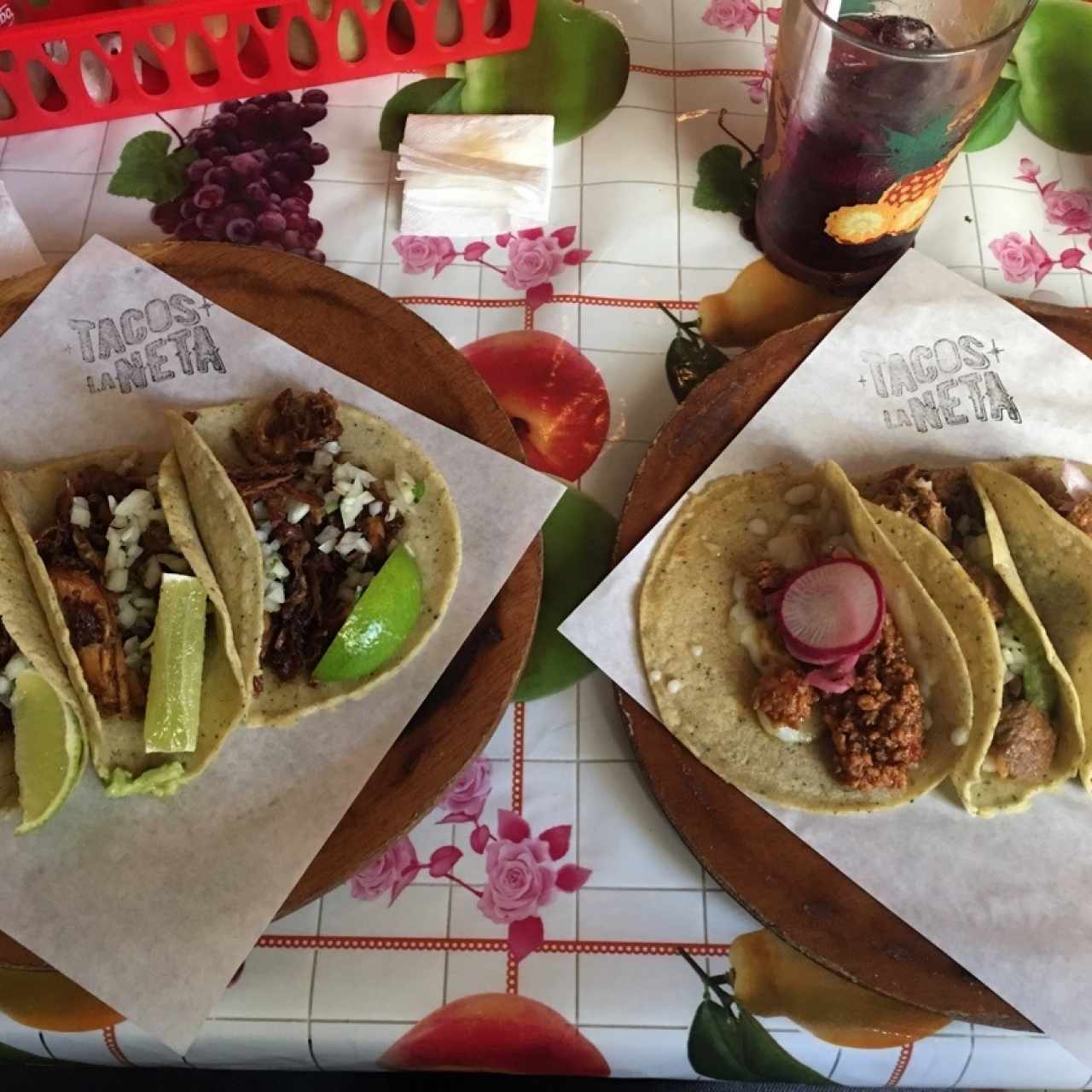 Tacos de Carnitas y Combinación 