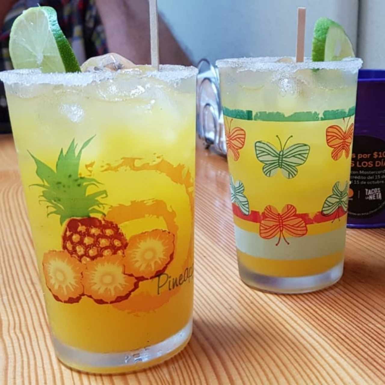 Margaritas de maracuyá