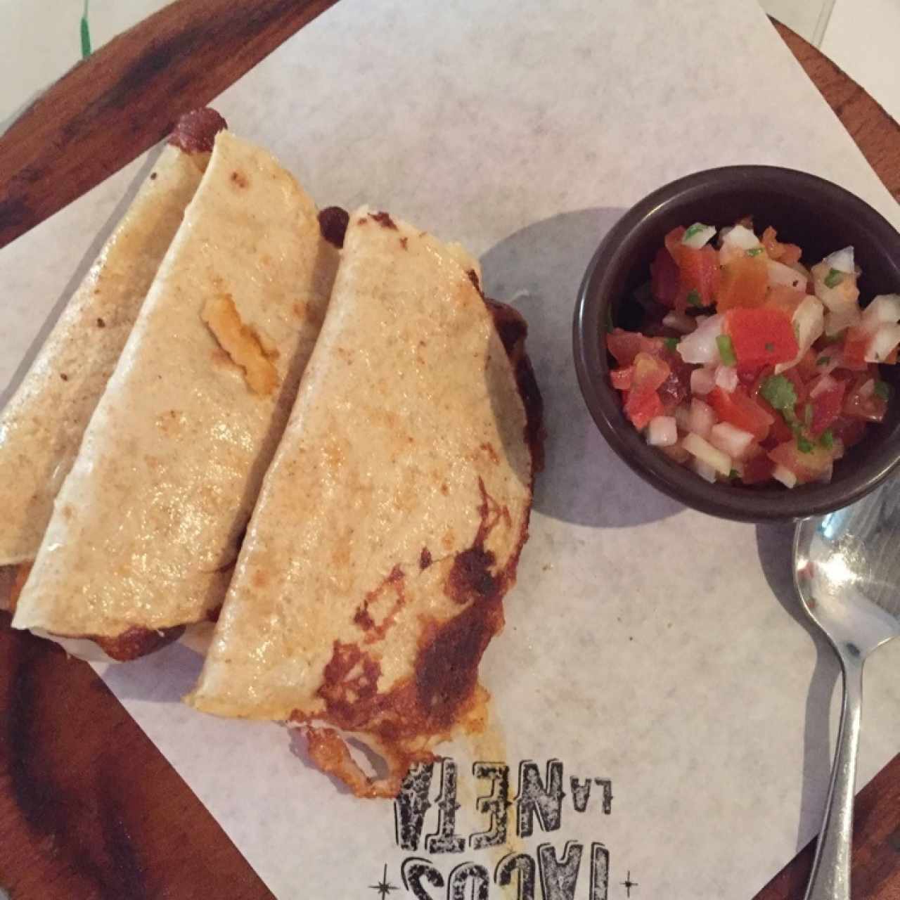 quesadillas de pollo