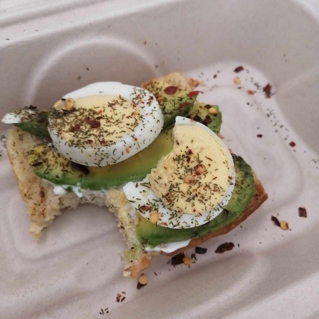 Avocado toast pan gluten free 