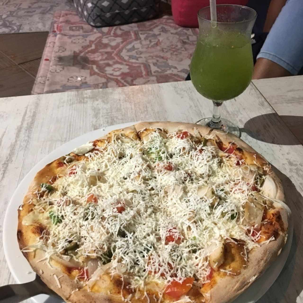 pizza de pollo 