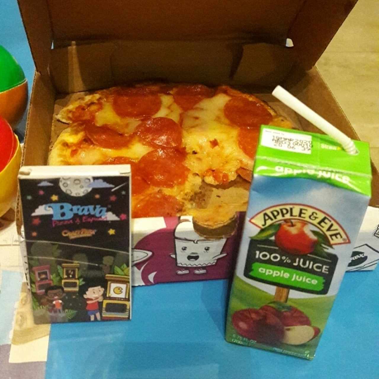 combo niños pizza peperoni 