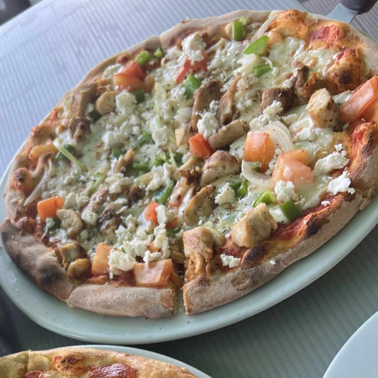 Menú Saludable - Pizza Mediterránea (9'')