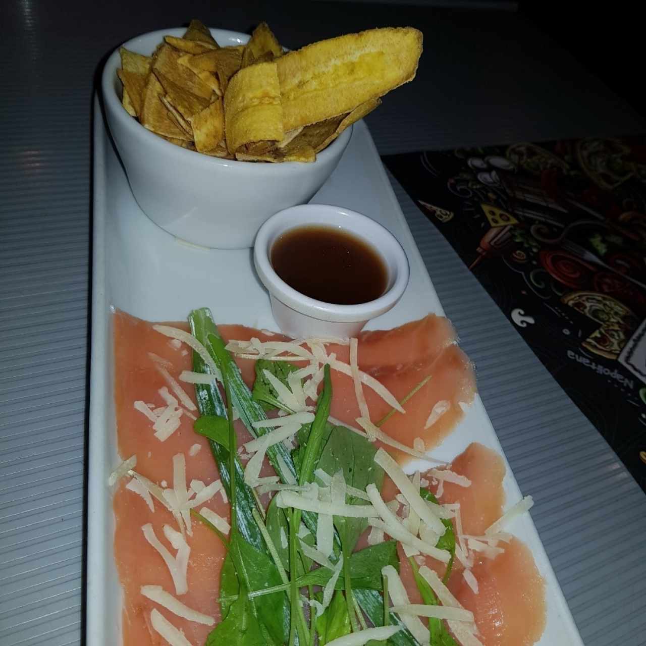 Entradas - Carpaccio Thai