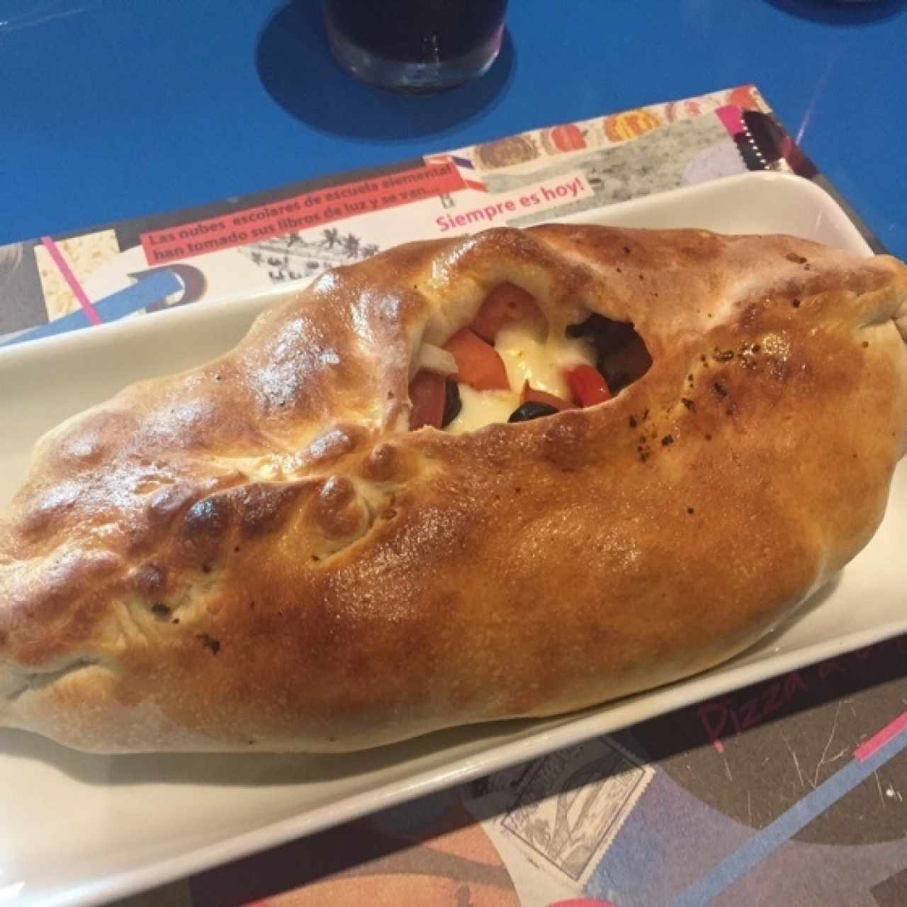 calzone mediterraneo