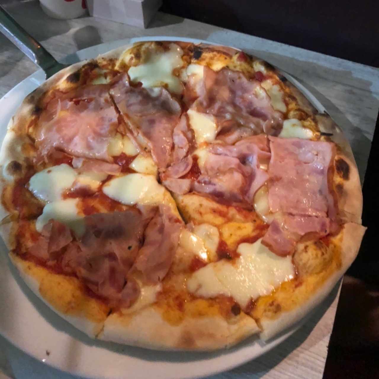 Pizza de Jamon