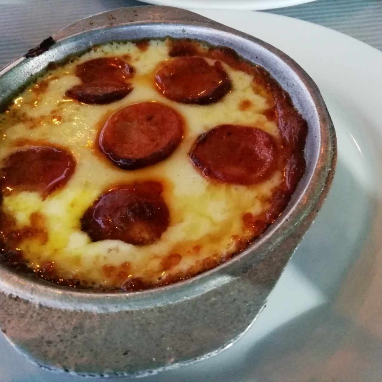 Provolone con Chorizo