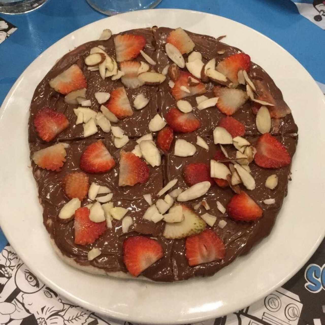 Pizza de Nutella