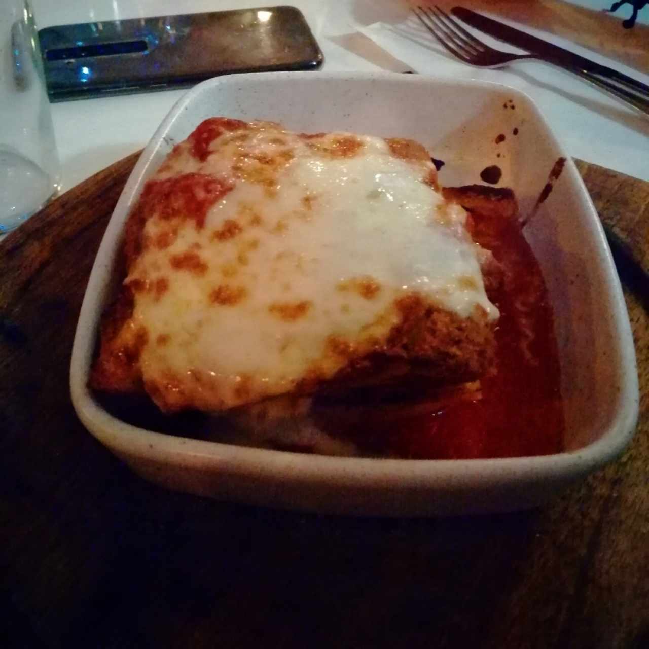 Lasagna de carbe