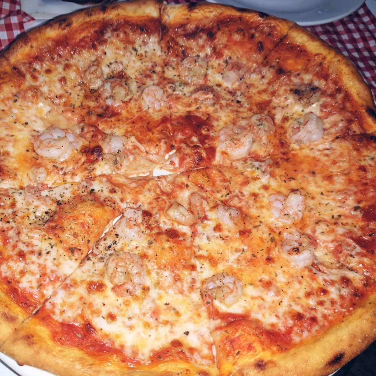 Pizza de Camarones