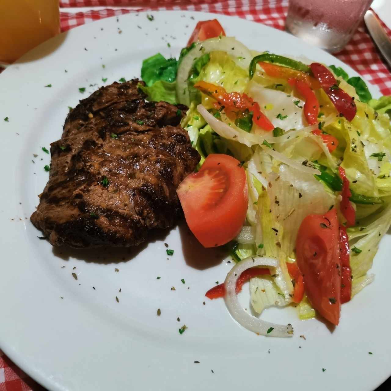 Filete de res a la parrilla