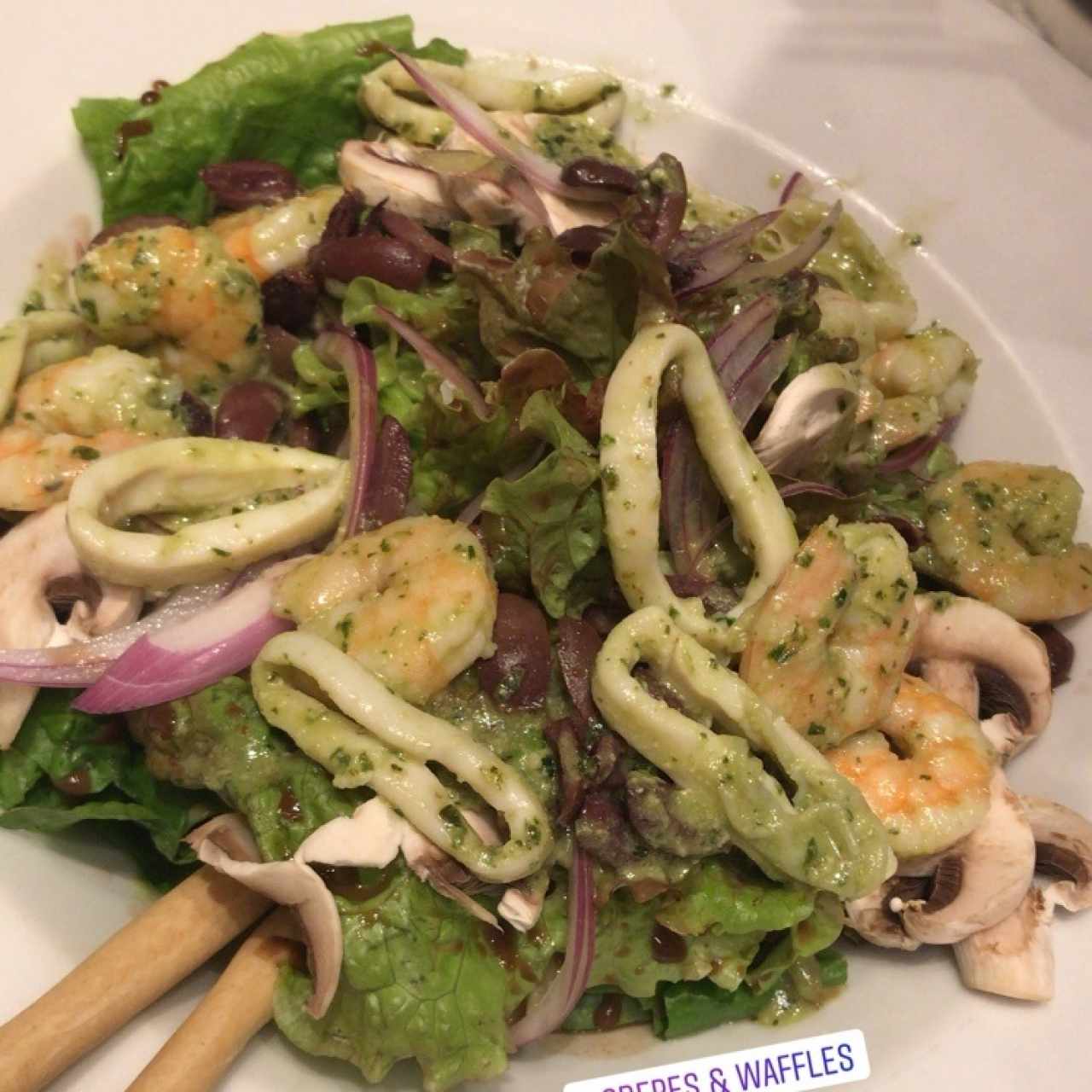 ensalada de marisco