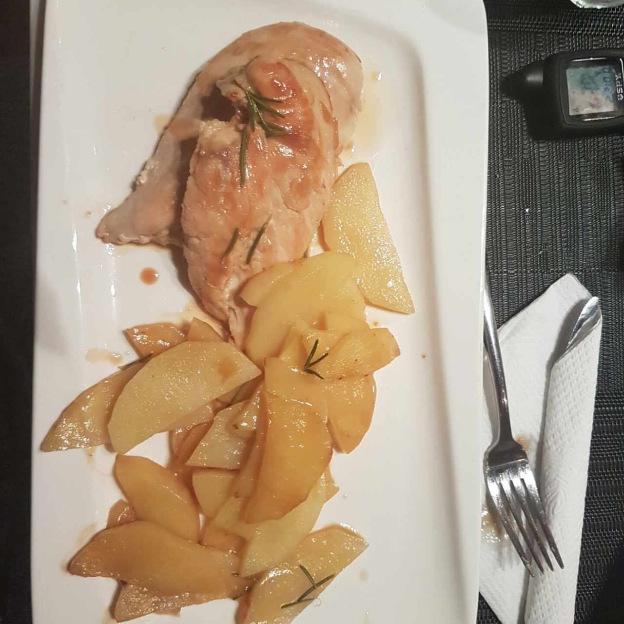 Filete de pollo al romero