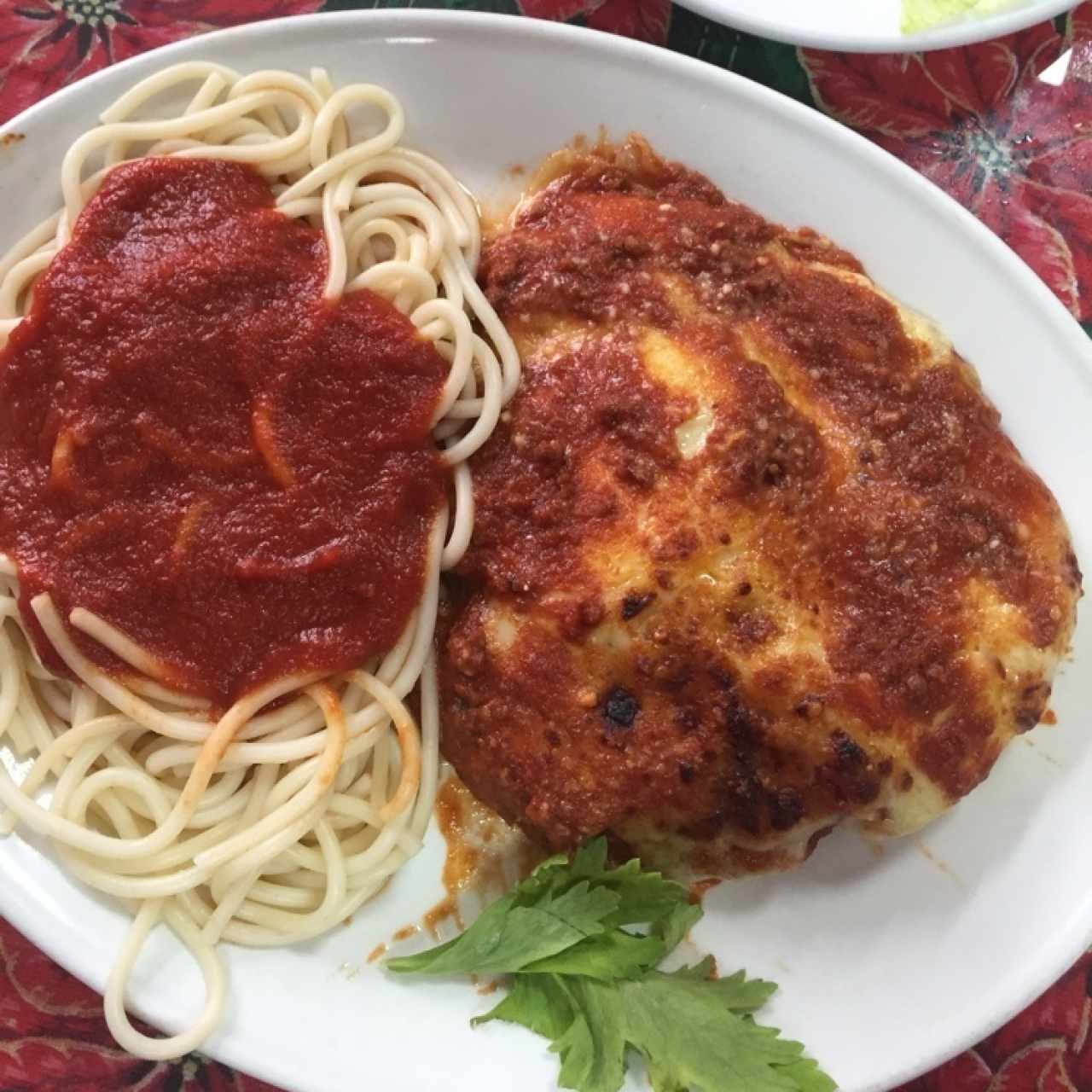 chicken parm...eh