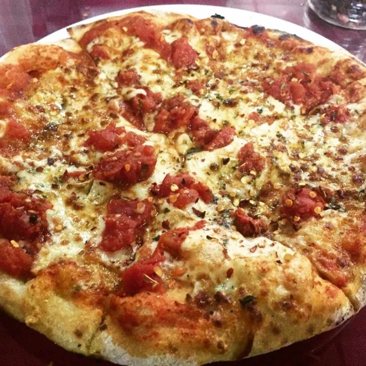 Pizza Marinara con queso