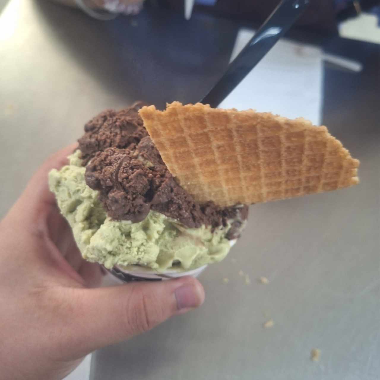 Ferrero y Pistacho