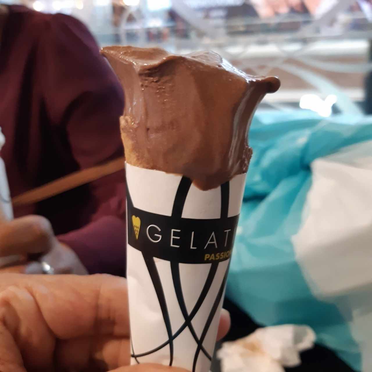 helado de chocolate 