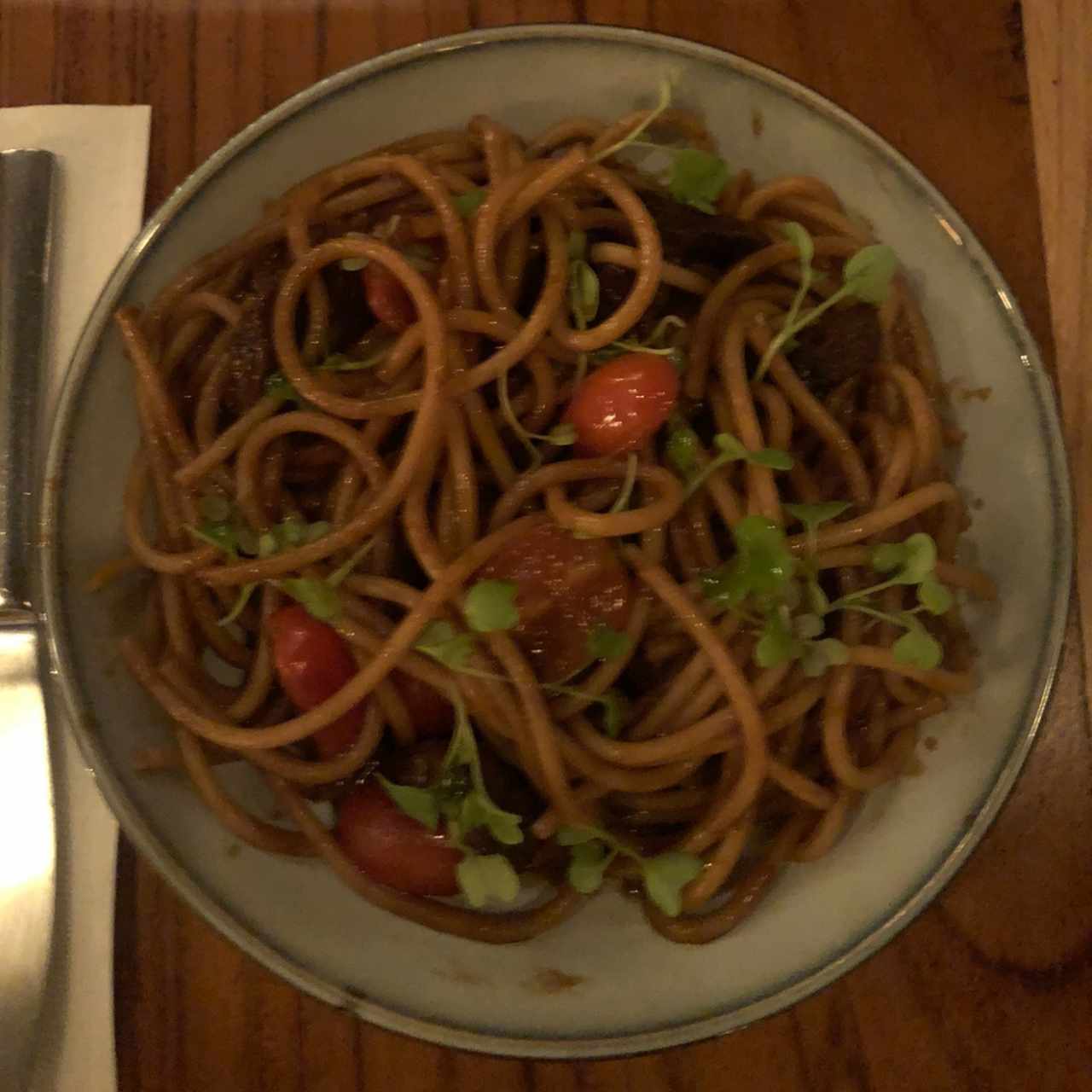 Pasta con Entraña