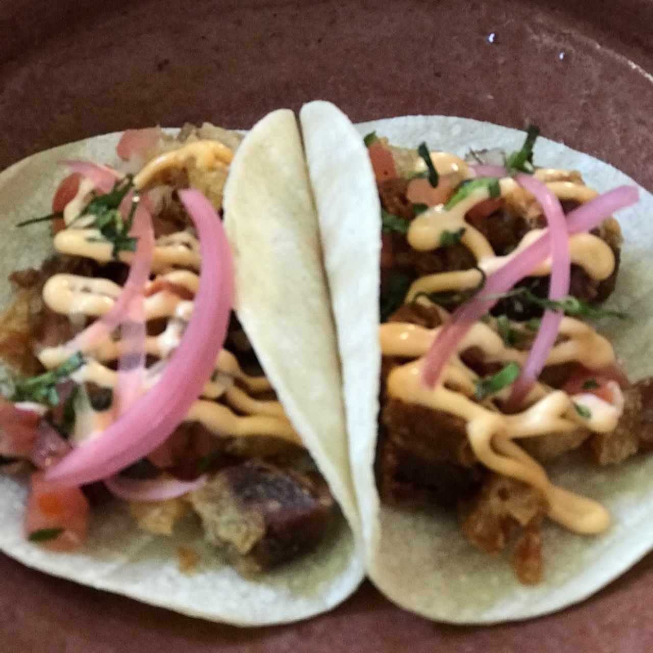 tacos de chicharron