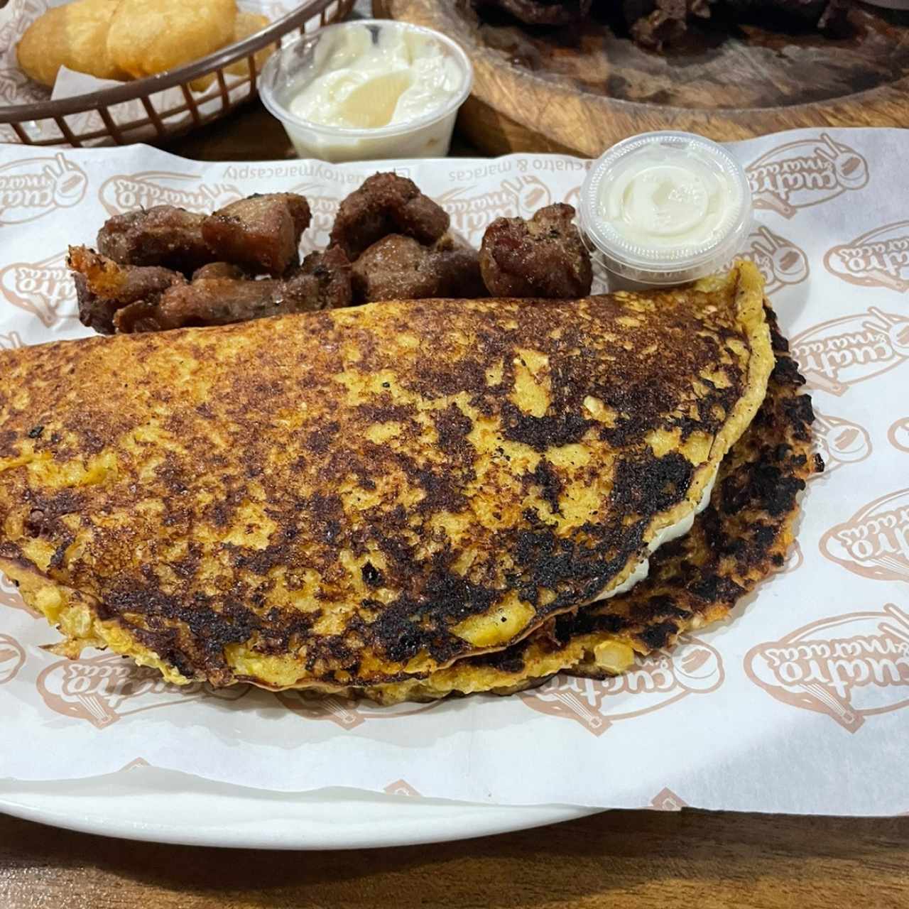 Cachapas - Cochino Frito