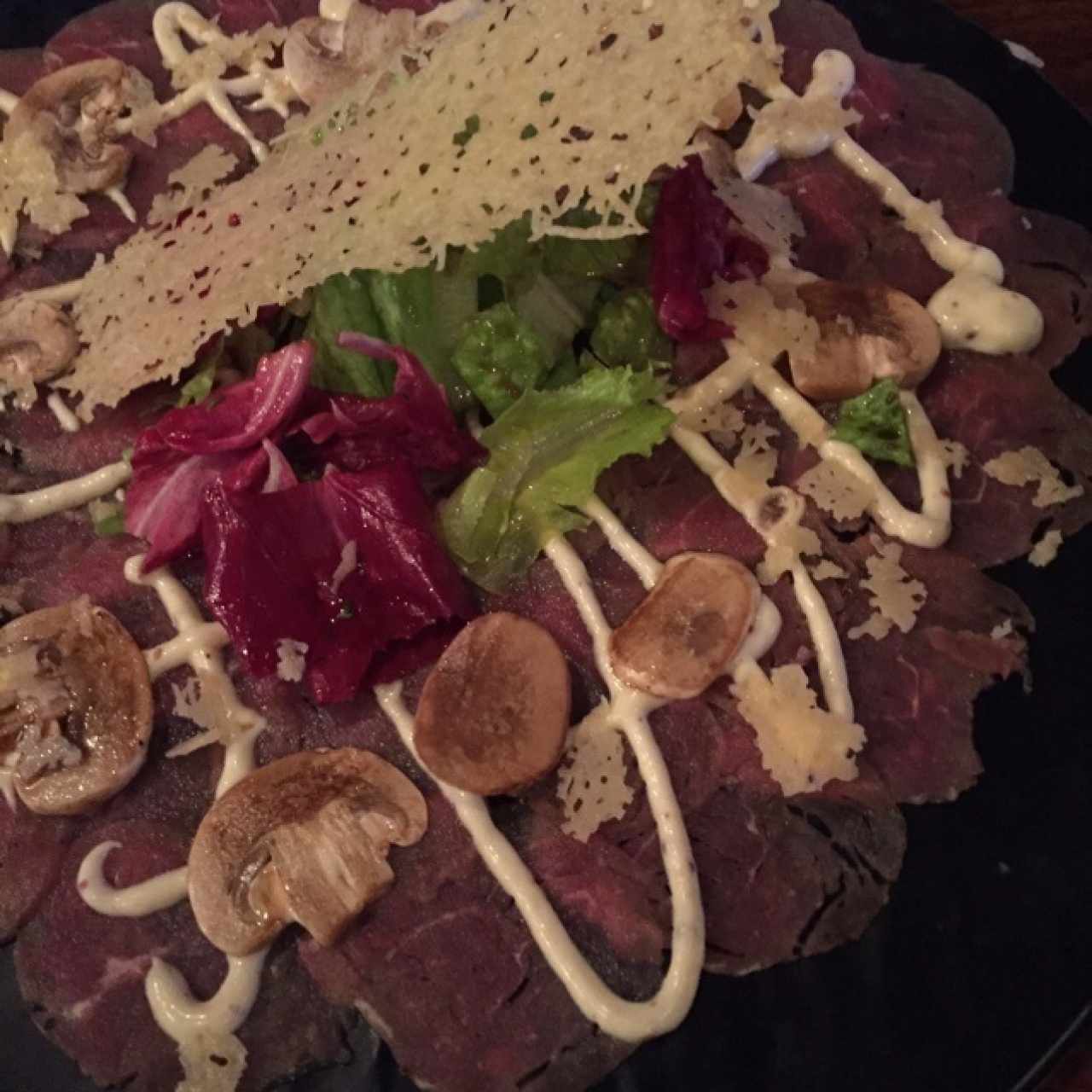 carpaccio de lomito