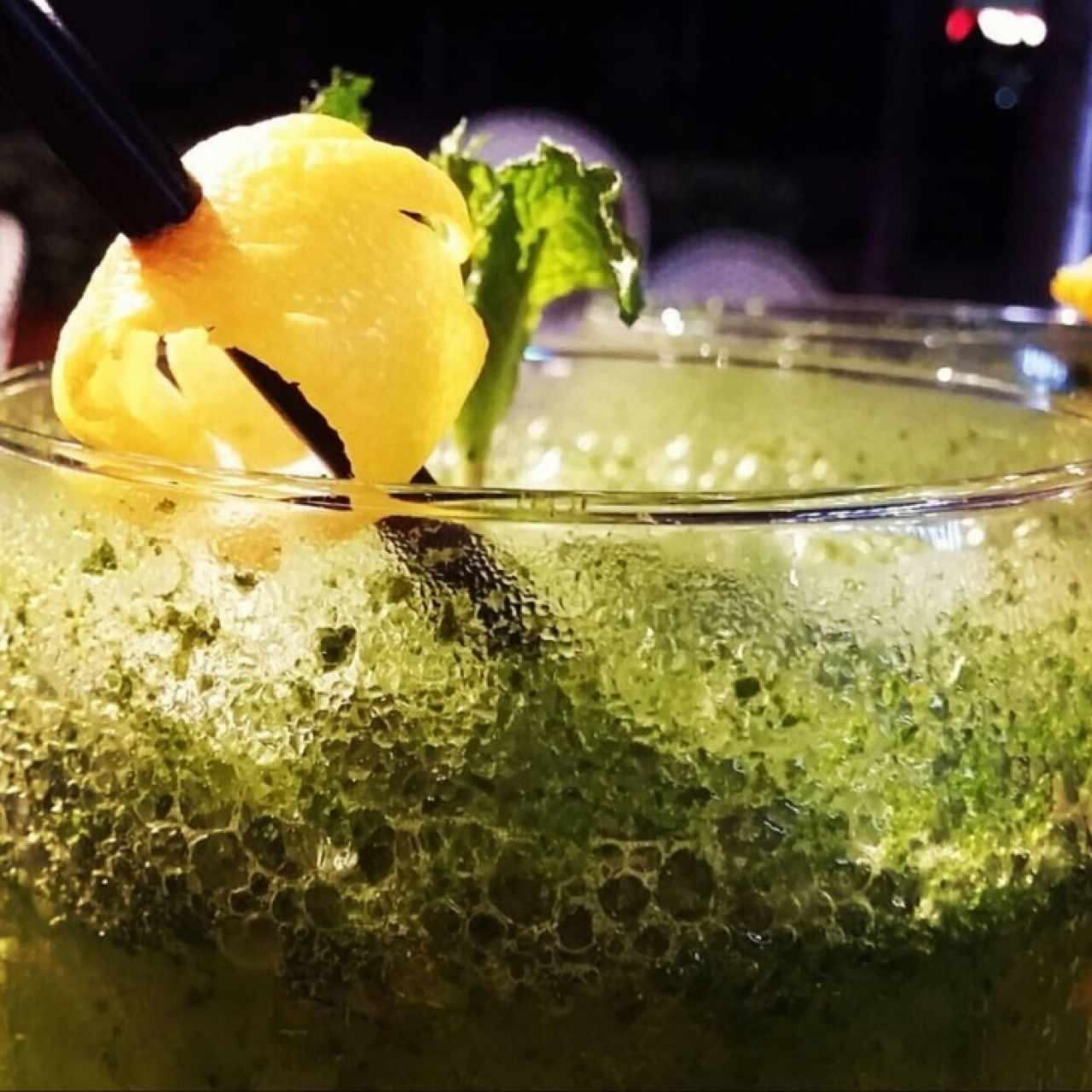 limonada con menta