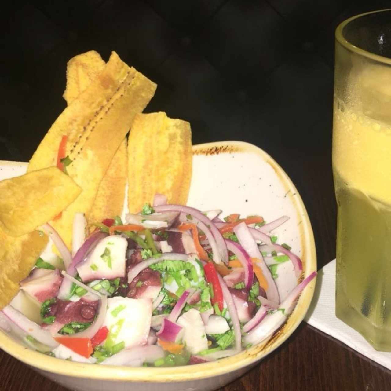 ceviche de pulpo