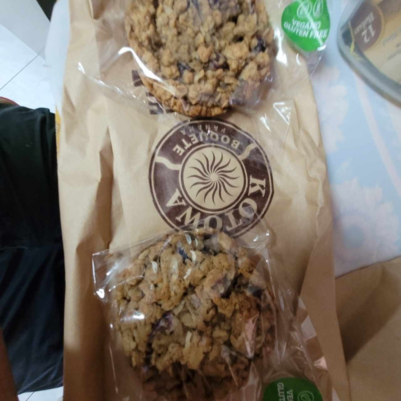 galletas avena y arándanos 