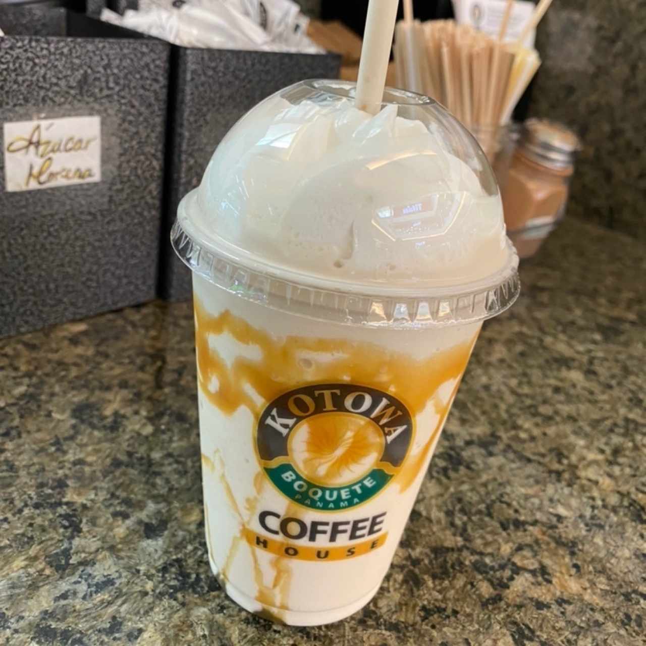 frappe de caramelo