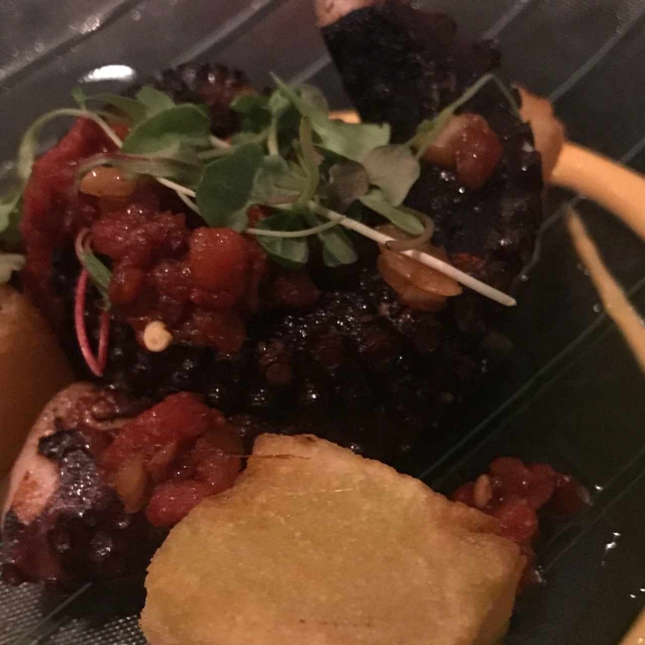 Pulpo a la brasa