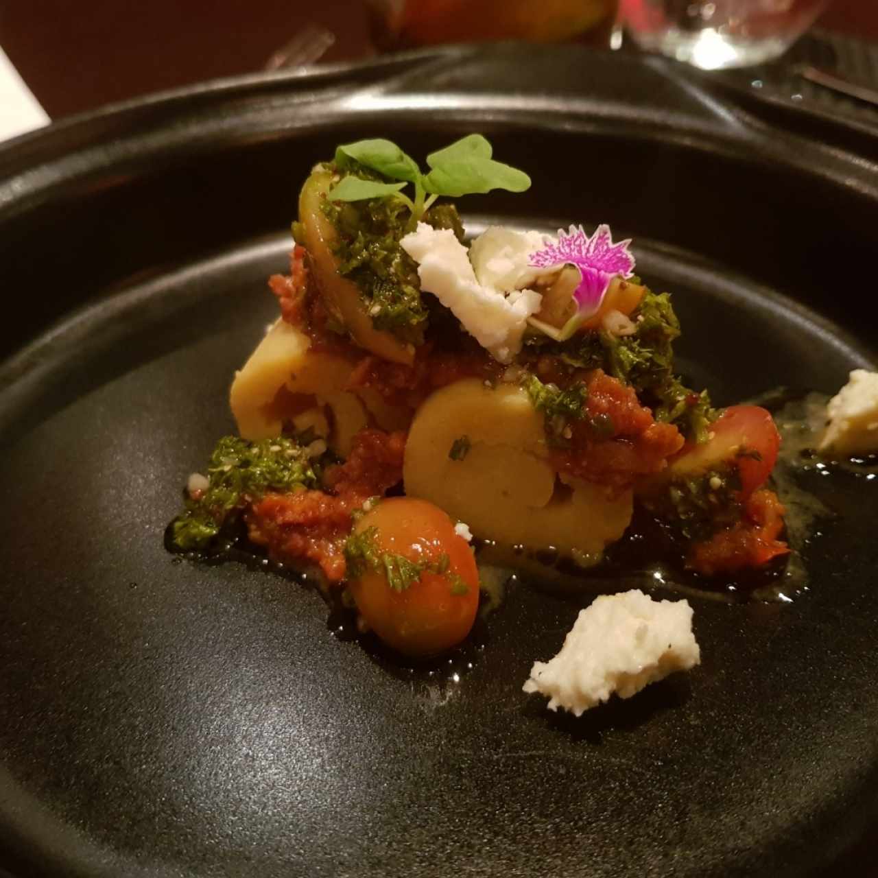 causa de plátano maduro con chorizo tableño