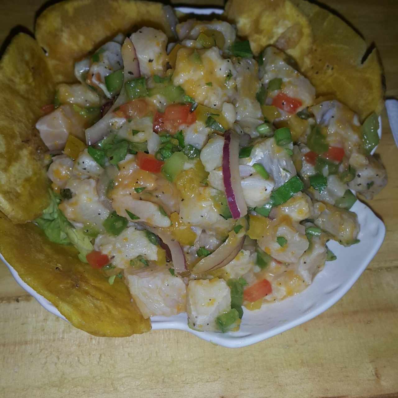 ceviche Chontaduro 